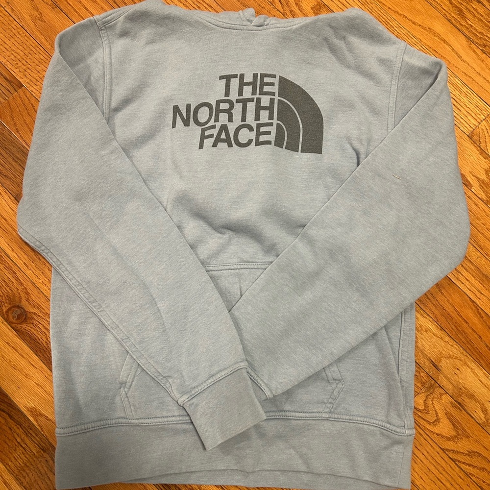 The North Face Men's Light Gray Crewneck Sweatshirt